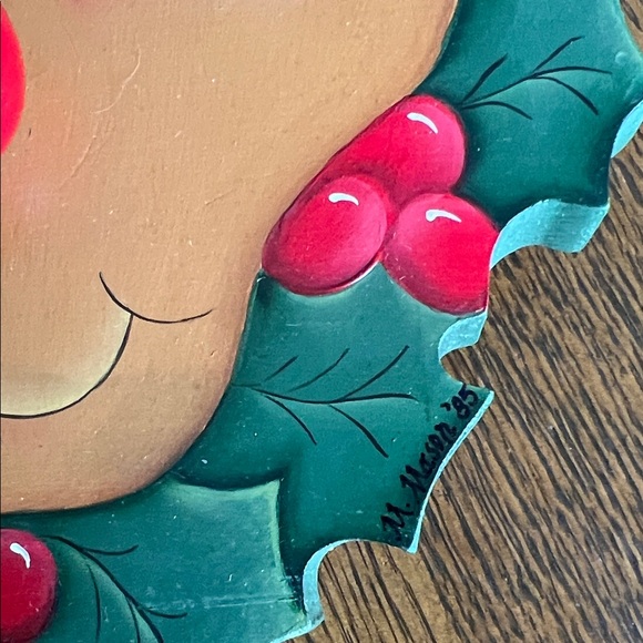 Hand Painted OOAK Rudolph Musical Box - Picture 2 of 5